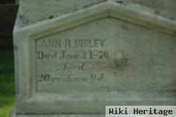 Ann R Insley