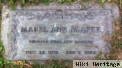 Mabel Ann Taylor Mcafee