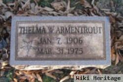 Thelma Marie Whitmer Armentrout