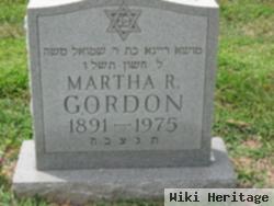 Martha R Gordon