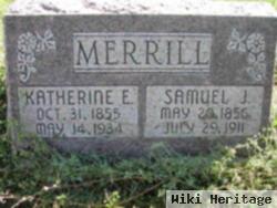 Katherine Elizabeth Brown Merrill