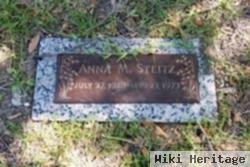 Anna Marie Hunter Steitz