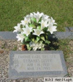 Fannie Earl Bruner Ditty