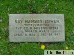 Ray Hanson Bowen