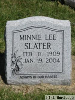 Minnie Lee Slater