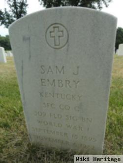 Sam J Embry