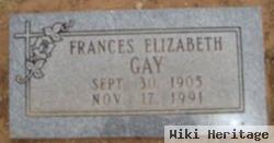 Frances Elizabeth Gay