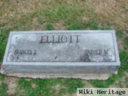 Harold M Elliott