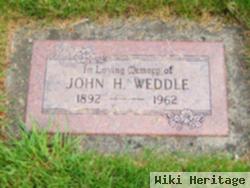 John H. "jack" Weddle