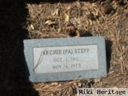 Archie "pa" Stepp