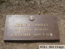 Addie O Bailey