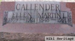 Martha Ellen "ellen" Bristow Callender