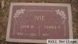 Fannie Fritts Ivie