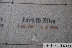 Edith M Allen