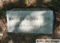 Matilda M. Haworth