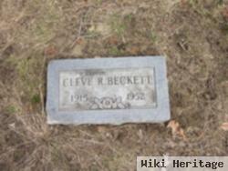 Cleve R Beckett