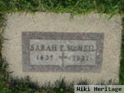 Sarah Elizabeth Sweeney Mcneil