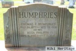 Rosa V Phillips Humphries