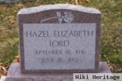 Hazel Elizabeth Read Lord