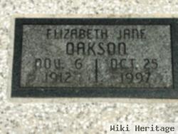 Elizabeth Jane Johnston Oakson