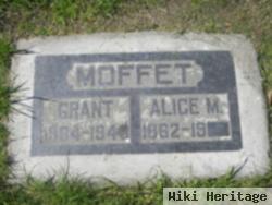 Alice M Moffet