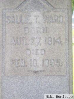 Sarah Tobin "sallie" Creel Ward