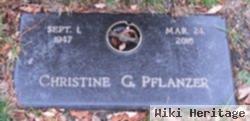 Christine G. Pfeiffer Pflanzer