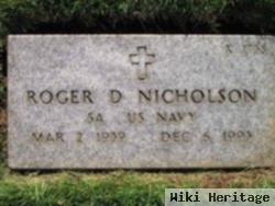 Roger D Nicholson