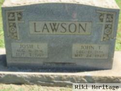 Josie L. Bibey Lawson