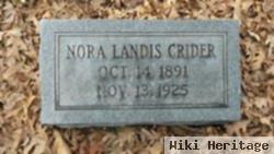 Nora Landis Crider