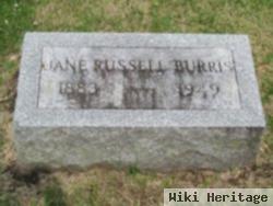 Jane Russell Burris