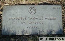 Thaddeus Thomas Weber