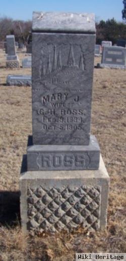 Mary Jane Palmer Ross