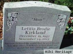 Letitia Brodie Kirkland