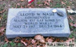 Maj Lloyd W Nash