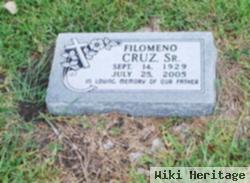 Filomeno Cruz, Sr