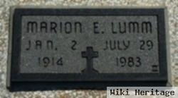 Marion Ernest Lumm