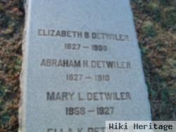 Abraham Horning Detwiler