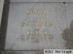 Wilda B Hester