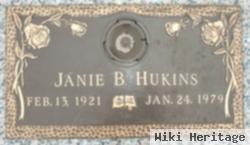 Janie B Hukins