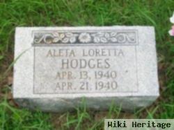 Aleta Loretta Hodges