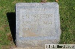 E. B. Preston