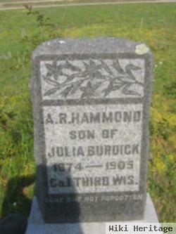 A R Hammond