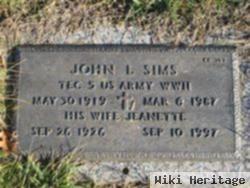 John L. Sims