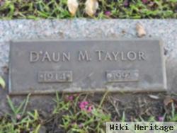 D'ann M Taylor