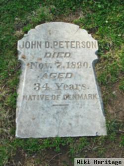 John D Peterson