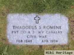 Thaddeus S Romine