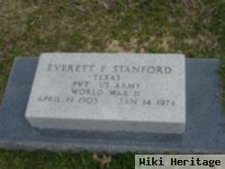 Everett F Stanford