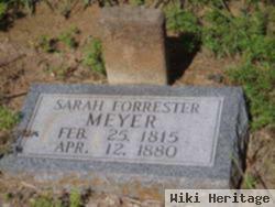 Sarah Jane Forrester Meyer