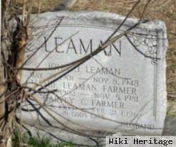 Mamie Leaman Farmer